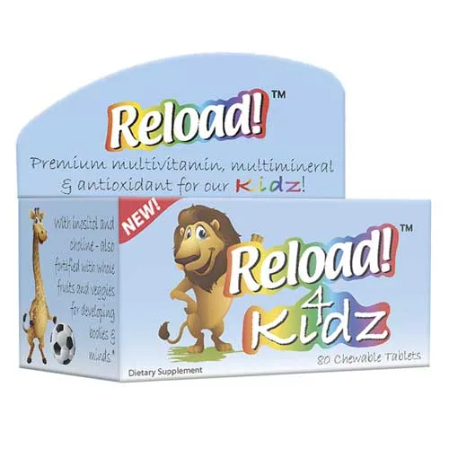 Reload 4 Kidz by 80 Chewable Tablets