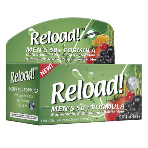 RELOAD Men's 50+ Formula by 90 Tablets