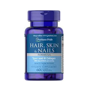Puritan pride Hair, Skin and Nails formulated with VERISOL