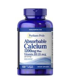 Absorbable Calcium 1200 mg with Vitamin D3 1000 IU