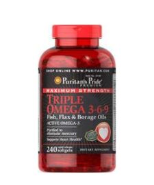 Triple Omega 3-6-9 Fish & Flax Oils