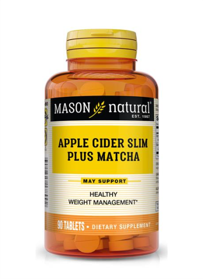 Maosn natural Apple Cider Slim Plus MatCha by 90 tablets