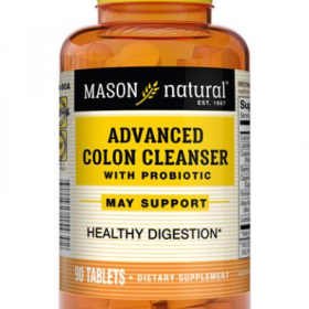 Mason natural Advanced Colon Cleanser with Probiotic by 90 tablets