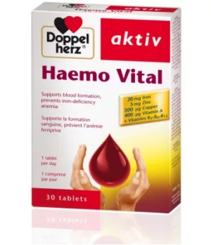Doppel herz Aktiv HAEMO VITAL  by 30 tablets