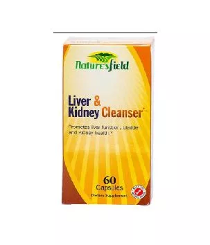 NATURE'S  FIELD LIVER AND KIDNEY CLEANSER 60 CAPSULES