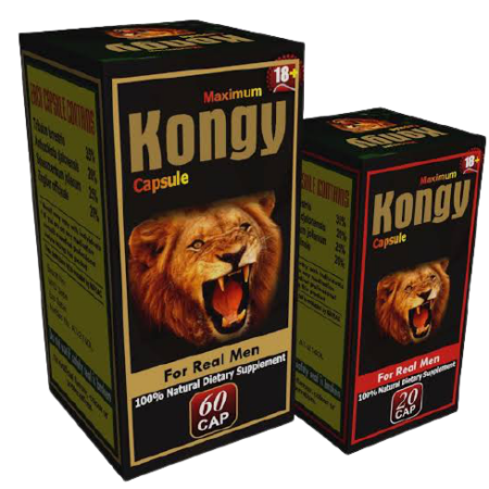 KONGY CAPSULES FOR REAL MEN