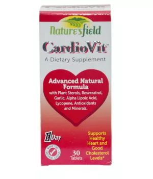 NATURE'S FIELD CARDIOVIT TABLETS BY 30 TABLETS