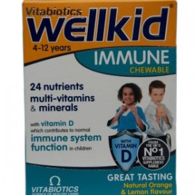 VITABIOTICS WELLKID IMMUNE CHEWABLE