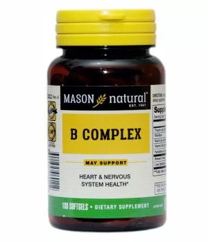 MASON NATURAL BCOMPLEX SOFTGELS BY 100 TABLETS
