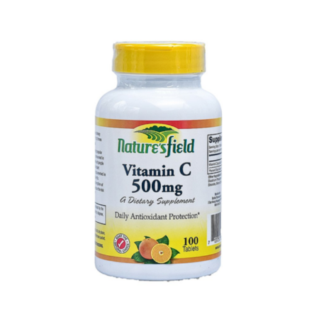 Nature’s Field Vitamin C 500mg Dietary Supplement