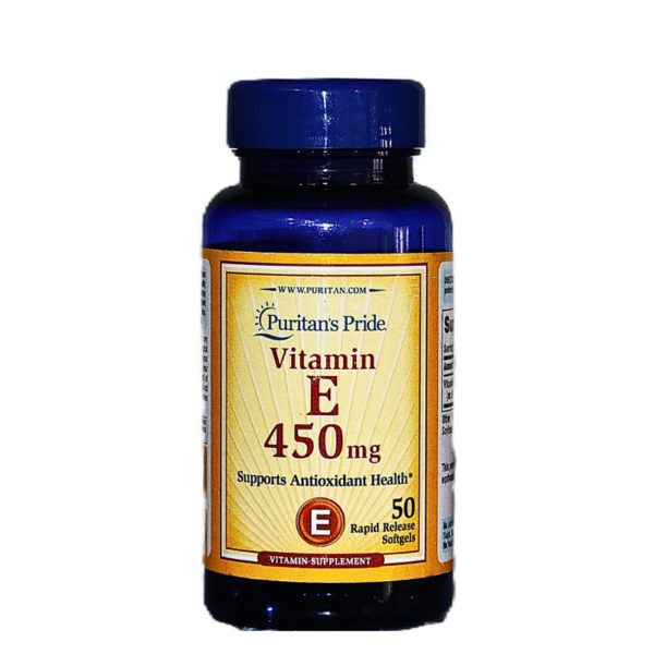 Puritan’s Pride Vitamin E 450mg 50 Soft Gels