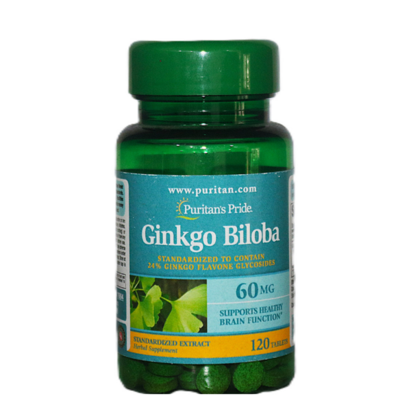 Puritan’s Pride Ginkgo Biloba Extract 120 Tablets