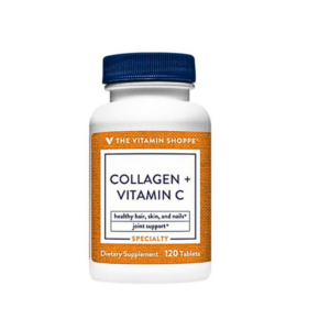 The Vitamin Shoppe Collagen + Vitamin C 120 Tablets