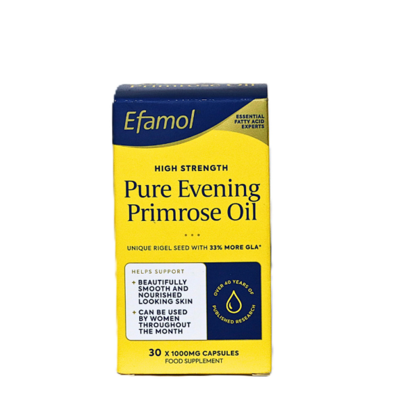 Efamol High Strength Pure Evening Primrose Oil 30 X 1000mg Capsules