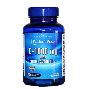 Puritan’s Pride C-1000mg with Bioflavonoids 100 Rapid Release Capsules