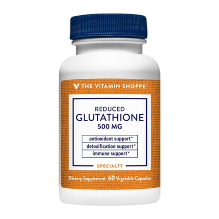 The Vitamin Shoppe Reduced Glutathione 500mg 60 Vegetable Capsules