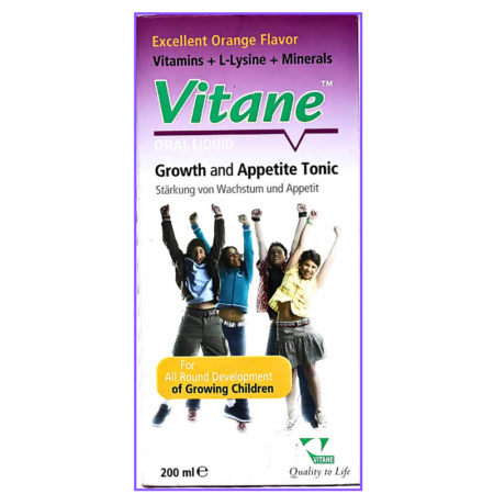 VitaneTM Growth and Appetite Tonic 200ml Oral Liquid