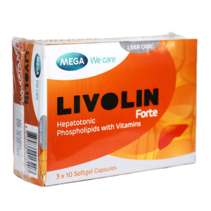 Mega Livolin Forte 3 X 10 Softgel Capsules