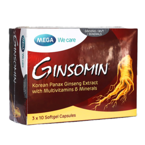 Mega Ginsomin 3 X 10 Softgel Capsules