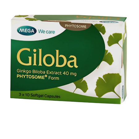 Mega Giloba 40mg Capsules