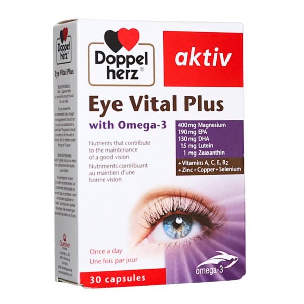 Doppel Herz® Eye Vital Plus with Omega-3 Capsules