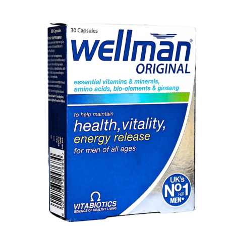 Vitabiotics Wellman® Original 30 Capsules