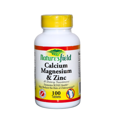 Nature’s Field Calcium, Magnesium & Zinc Tablets