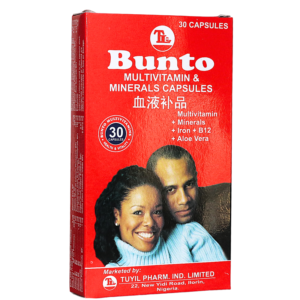 Bunto Multivitamin & Minerals Capsules