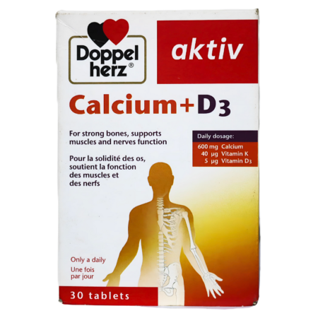 Doppel Herz® Aktiv Calcium + D3 Tablets