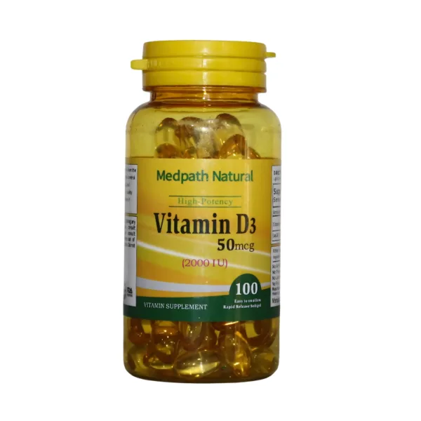 Medpath Natural Vitamin D3 2000IU